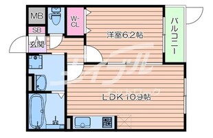 ヴィリダーリウム上山手の物件間取画像